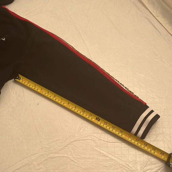 Victoria’s Secret Rose Bling black lace up sequin hoodie L - Picture 14 of 14